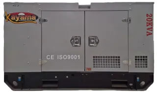 Gerador de Energia El�trica � Diesel  20 KVA Trif�sico Kayama Cabinado 127/220V 60 HZ