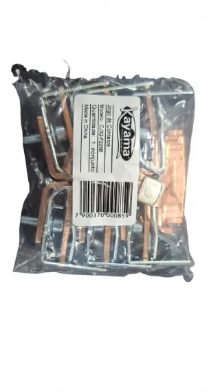 Jogo de contato contator CJX2 - F225B- KAYAMA