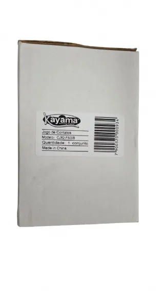 Jogo de contato contator CJX2 - F500B- KAYAMA