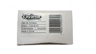 Jogo de contato contator CJX2 - 3210C- KAYAMA