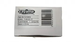Jogo de contato contator CJX2 - 5011C- KAYAMA