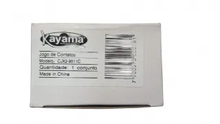 Jogo de contato contator CJX2 - 9511C- KAYAMA