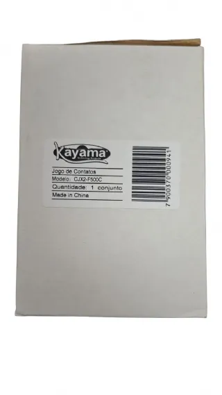 Jogo de contato contator CJX2 - F500C- KAYAMA