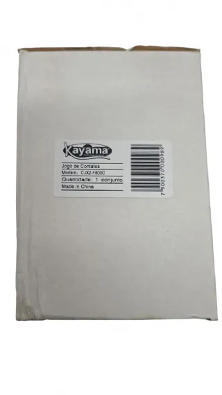 Jogo de contato contator CJX2 - F800C- KAYAMA