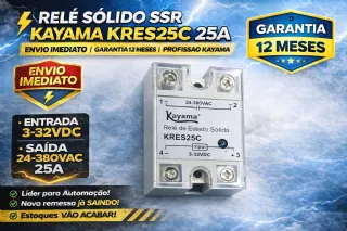 Rel� de Estado S�lido  25A- KRES25C -Kayama