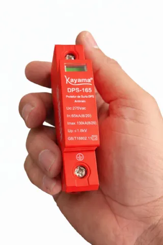 Protetor de Surto DPS Antiraio 15KA 275V 1P DPS-115 Kayama