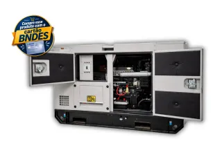 Gerador de Energia El�trica � Diesel 500 KVA Trif�sico Kayama Cabinado Autom�tico