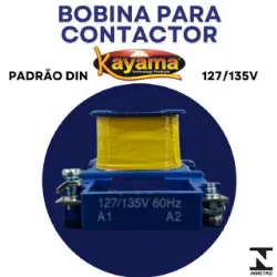 Bobina para contator CJX2 de  25 a 32 A - KAYAMA