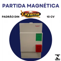 Chave de Partida Direta Trif�sica 10 CV - 220 V - 50/60 HZ - KAYAMA