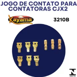 Jogo de contato contator CJX2 - 3210B- KAYAMA