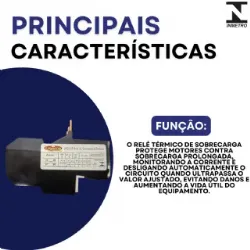 Rel� T�rmico de Sobrecarga JR28-25LR2-D13  1-1.6A - KAYAMA