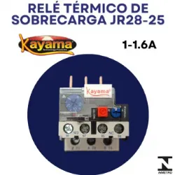 Rel� T�rmico de Sobrecarga JR28-25LR2-D13  1-1.6A - KAYAMA