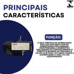 Rel� T�rmico de Sobrecarga JR28-25LR2-D13  2,5-4A - KAYAMA