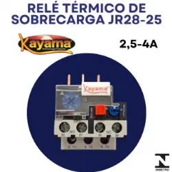 Rel� T�rmico de Sobrecarga JR28-25LR2-D13  2,5-4A - KAYAMA