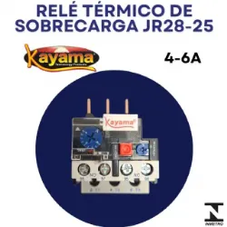 Rel� T�rmico de Sobrecarga JR28-25LR2-D13  4-6A - KAYAMA