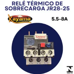 Rel� T�rmico de Sobrecarga JR28-25LR2-D135.5-8A - KAYAMA