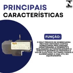 Rel� T�rmico de Sobrecarga JR28-25LR2-D137-10A - KAYAMA