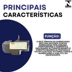 Rel� T�rmico de Sobrecarga JR28-25LR2-D13 12-18A - KAYAMA