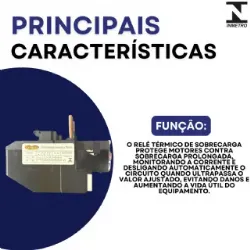 Rel� T�rmico de Sobrecarga JR28-93LR2-D3337-50A - KAYAMA