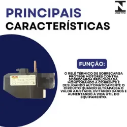 Rel� T�rmico de Sobrecarga JR28-93LR2-D3363-80A - KAYAMA