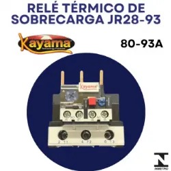 Rel� T�rmico de Sobrecarga JR28-93LR2-D3380-93A - KAYAMA