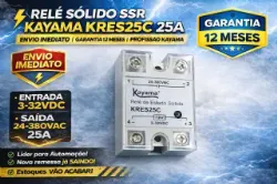 Rel� de Estado S�lido 100A- KRES100C -Kayama