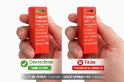 Cartucho para Protetor de Surto Antiraio DPS-165 65KA Kayama