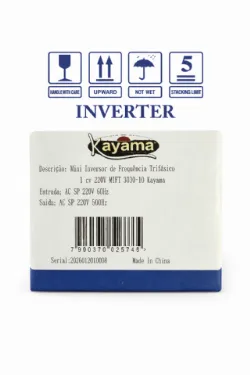 Mini Inversor de Frequ�ncia Trif�sico 1 cv 220V MIFT 3030-10 Kayama