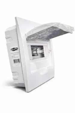 Quadro de Distribui��o Embutir para  8 disjuntores QDE8D Kayama