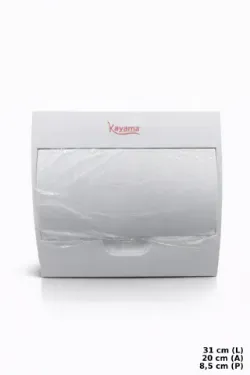 Quadro de Distribui��o Embutir para 15 disjuntores QDE15D Kayama