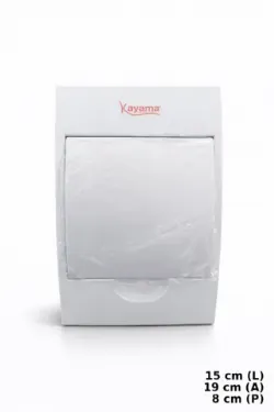 Quadro de Distribui��o Aparente para  6 disjuntores QDA6D Kayama