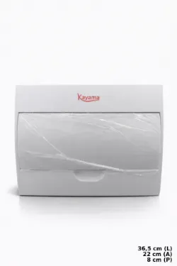 Quadro de Distribui��o Aparente para 18 disjuntores QDA18D Kayama