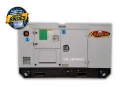 Gerador de Energia El�trica � Diesel  25 KVA Trif�sico Kayama Cabinado Autom�tico