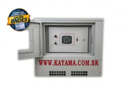 Gerador de Energia El�trica � Diesel  85 KVA Trif�sico Kayama Cabinado Autom�tico